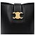 Céline Picca Borsa Louise in Vitello Liscio Nero - vista 3