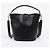 Céline Picca Borsa Louise in Vitello Liscio Nero - vista 4