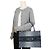 Dior Borsa Book Tote Medium Blue Denim Oblique Jacquard - vista 9