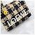Loewe Mini borsa tote a scacchi in rafia - vista 14