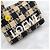 Loewe Mini borsa tote a scacchi in rafia - vista 4