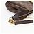 Louis Vuitton Borsa a spalla e pochette Eva in Canvas Damier Ebene - vista 6