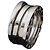 Bulgari B.Zero1 3-Band Ring 18K Weißgold Größe 48