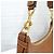 Céline Borsa Ava con tracolla media in vitello Tan - vista 13