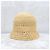 Miu Miu Cappello a secchiello in rafia Logo - vista 12