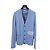 Dior Kaschmir-Cardigan mit Logo in Blau