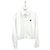 Miu Miu Camicia in popeline bianca con orlo basso e logo ricamato