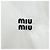 Miu Miu Camicia in popeline bianca con orlo basso e logo ricamato - vista 4