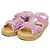Chanel Sandali in Tweed con Velcro Rosa