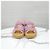 Chanel Sandali in Tweed con Velcro Rosa - vista 2