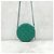Chanel Mini Borsa a Tracolla Verde con Catena Rotonda - vista 12