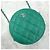 Chanel Mini Borsa a Tracolla Verde con Catena Rotonda - vista 13