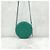 Chanel Mini Borsa a Tracolla Verde con Catena Rotonda - vista 3