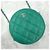 Chanel Mini Borsa a Tracolla Verde con Catena Rotonda - vista 4