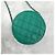 Chanel Mini Borsa a Tracolla Verde con Catena Rotonda - vista 5