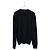 Louis Vuitton Damier Signature Rundhalsstrickpullover Schwarz