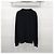 Louis Vuitton Damier Signature Rundhalsstrickpullover Schwarz - Ansicht 2