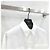 Fendi Camisa corta de popelín blanca - vista 3