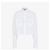 Fendi Camisa corta de popelín blanca - vista 7