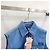 Miu Miu Camisa sin mangas de chambray Azul - vista 11