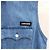 Miu Miu Camisa sin mangas de chambray Azul - vista 4