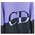 Dior Wolle-Nylon Strick mit CD-Logo in Lila - Ansicht 3