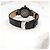 Louis Vuitton All Black Diamond Quarz Uhr - Ansicht 5