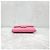 Chanel Cartera Classic de piel caviar rosa - vista 12