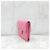 Chanel Cartera Classic de piel caviar rosa - vista 2
