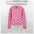 Gucci Kaschmir-Bouclé-Jacquard-Cardigan Rosa - Ansicht 8