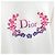 Dior Hoodie mit weißem Blumen-Logo XXL - Ansicht 3