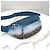 Louis Vuitton Marsupio Rush Monogram Pigment Blue Gradient - vista 13