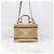 Céline Small Cabas Tie Triomphe Textile Beige - vista 11