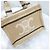 Céline Small Cabas Tie Triomphe Textile Beige - vista 15