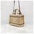 Céline Small Cabas Tie Triomphe Textile Beige - vista 2