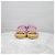 Sandali Chanel in tweed marrone con velcro - vista 11
