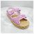 Sandali Chanel in tweed marrone con velcro - vista 5