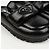 Prada Sabot acolchoado preto soft - vista 4