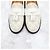 Gucci Mocassini GG Supreme Tassel Canvas Leather - vista 6