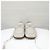 Prada Mocassino in pelle logo Triangle Chalk White - vista 10