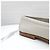 Prada Mocassino in pelle logo Triangle Chalk White - vista 15