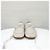 Prada Mocassino in pelle logo Triangle Chalk White - vista 2