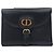 Dior Bobby Bifold Klappgeldbörse aus Box-Leder