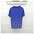 Louis Vuitton Gradient Blue Monogram Baumwoll-T-Shirt XS - Ansicht 9