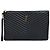 Autre Marque Clutch con tracolla in pelle matelassé