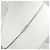 Dior Logo Crystal Cubic Silver Halskette - Ansicht 11