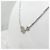 Dior Logo Crystal Cubic Silver Halskette - Ansicht 2