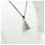 Collana Louis Vuitton Paper Plane Marrone Pelle - vista 4