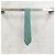 Hermès Corbata de seda con estampado verde - vista 12