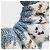 Céline Scrunchie in lana Fair Isle - vista 14